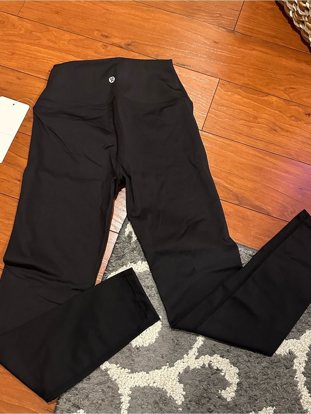 Lululemon Black High-Waisted Athletic Leggings Women's Size 4